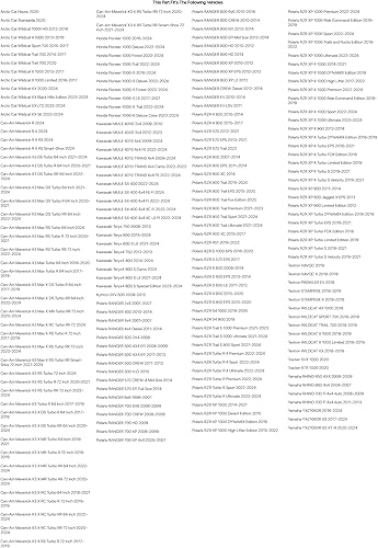 Miniatura 2 de Tusk Abrazadera UTV con orificio central de 1 3/4 pulgadas-1 7/8 pulgadas para POLARIS RZR Trail S 1000 Ultimate 2021-2022