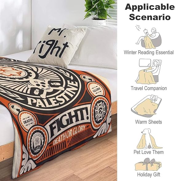 Amazon.com: Manta ligera supersuave, regalo de memoria palestina, colcha de  verano para cama sofá sofá de 79.9 x 59.8 in Queen para adultos : Hogar y  Cocina