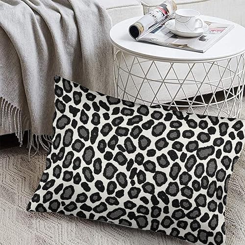 Vista 186 de Funda de cojín con estampado de guepardo rosa intenso, cojín cuadrado con estampado de animales fucsia, funda de almohada decorativa para el hogar