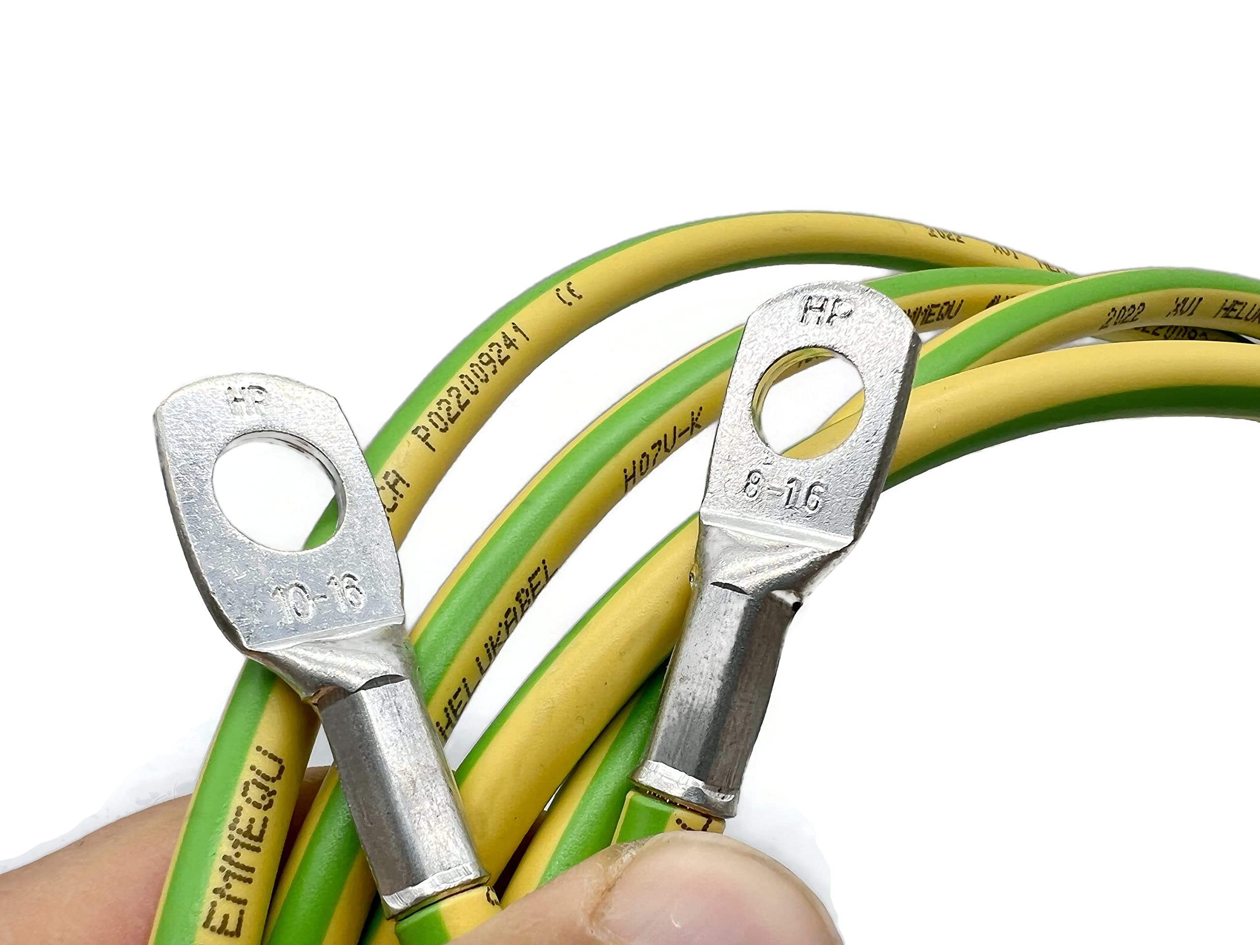 eXODA Aardekabel 60 cm Aarde draad 16 mm² Groen/geel