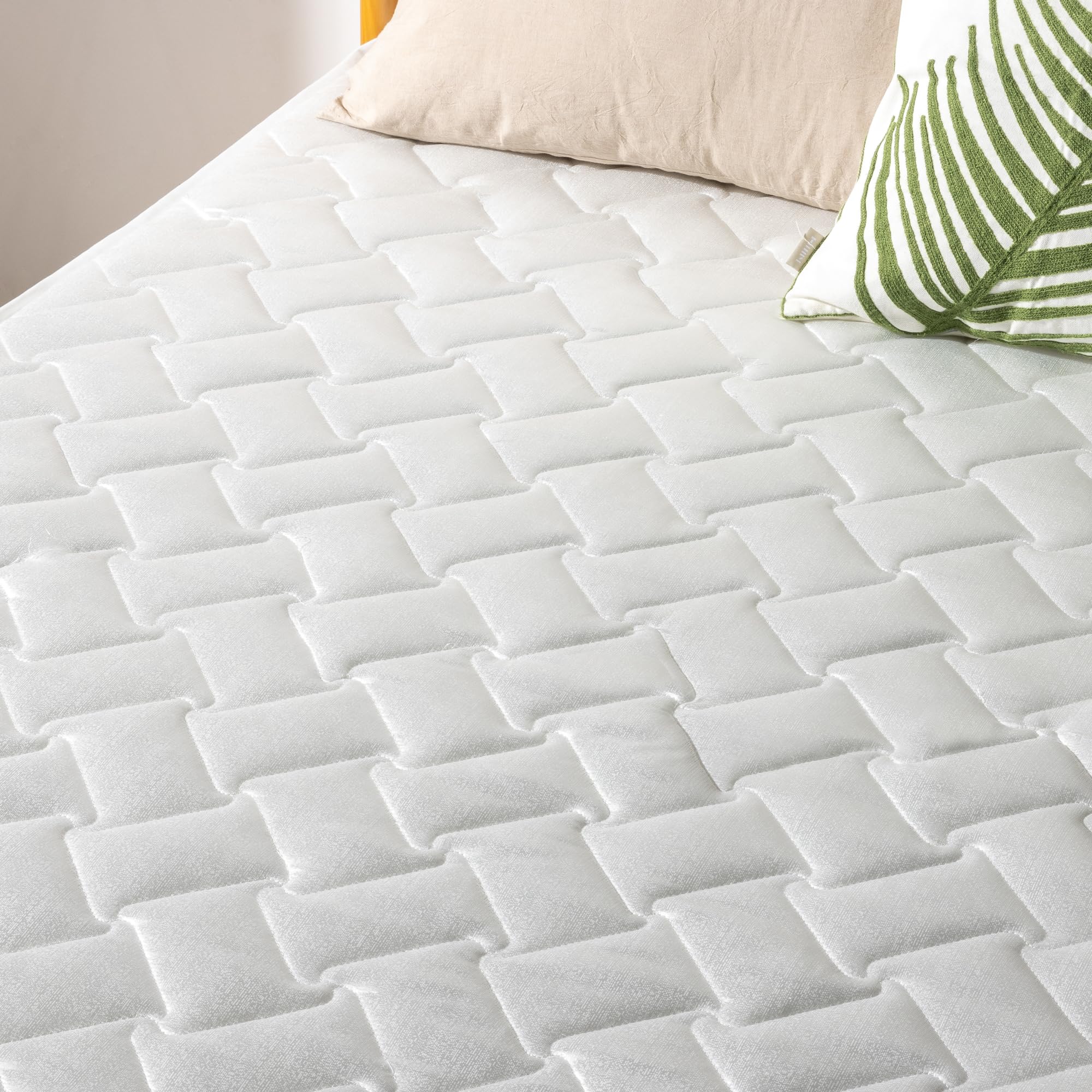 Matelas Mousse à Memoire De Forme Air Max Blanc 21 Cm - 135X190 Cm Moonia 92110796