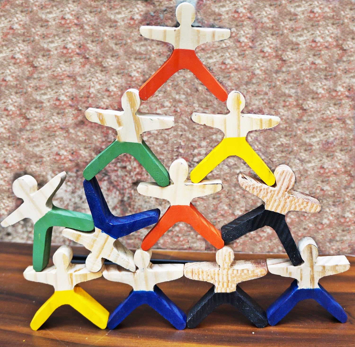 その他 Creative Playthings Wood Acrobats Creative Playthings Wood Acrobats