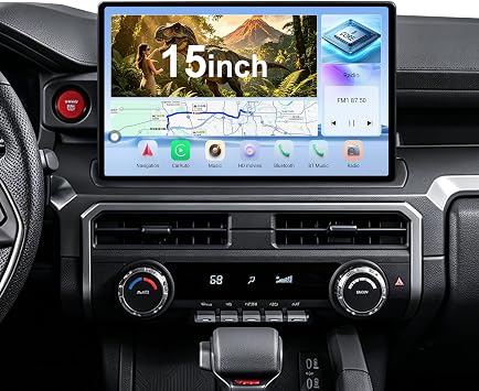CUSP Car Stereo for Toyota Tacoma 2024-2026, Wireless CarPlay/Android Auto | Plug-and-play head unit, GPS, OEM-style fit, backup camera retention, SWC, JBL support, WiFi, 4G LTE