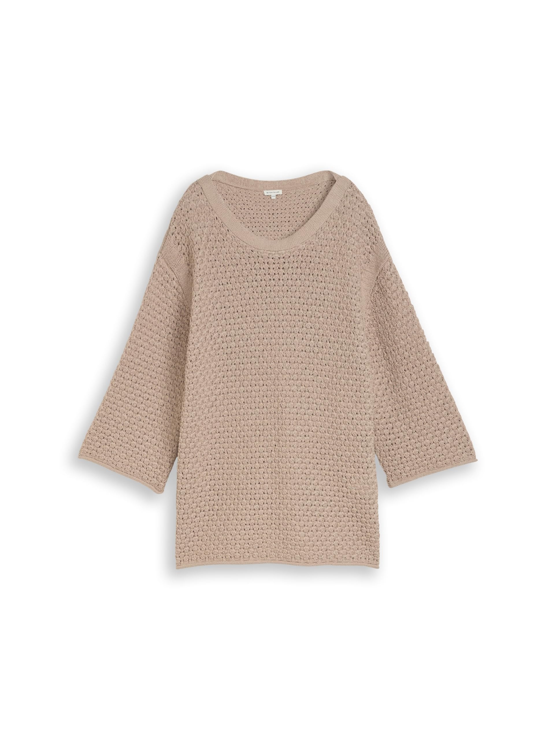 TOM TAILOR Damen Plussize Strickpullover im Loose Fit
