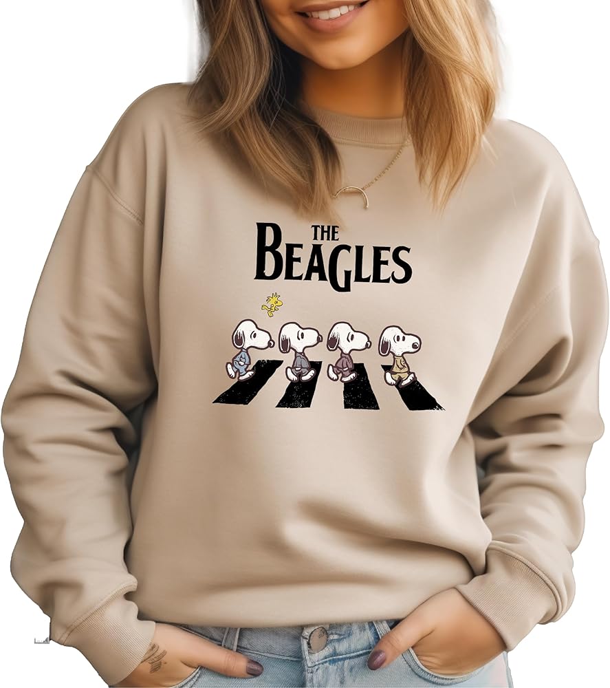 Amazon.com: Abbey Road Inspired Sweatshirt, The Beagles Sweatshirt