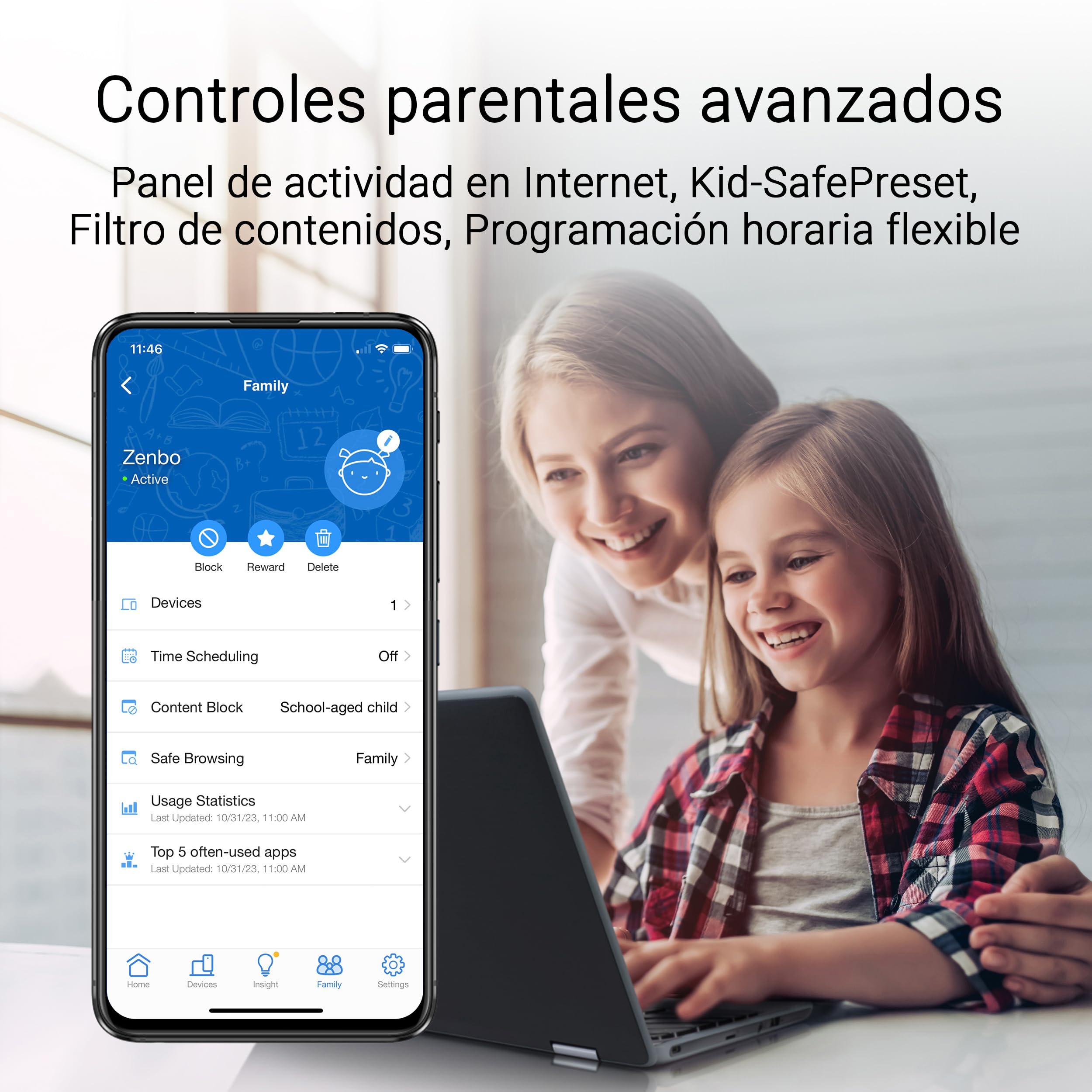 Asus - Pack de 2 Routeurs ASUS ZenWiFi BD4 Blanc | WiFi 6 Mesh