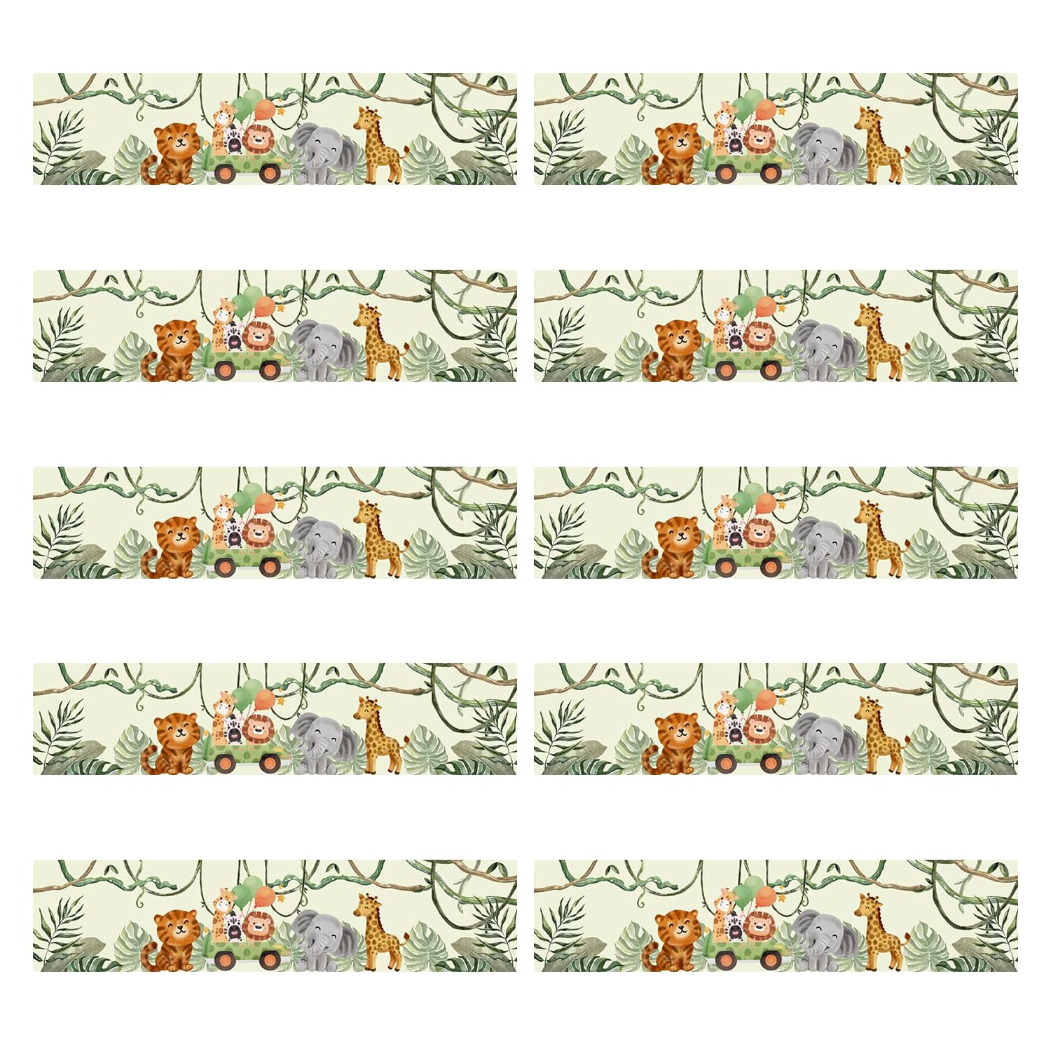 Party Propz Jungle Theme Return Gifts for Kids- 10 Pcs Animal Slap Bracelet for Kids | Best Birthday Return Gifts for Kids | Wrist Band for Kids | Slap Bands for Kids Return Gift | Scale Band for Kids (B0CTZXKJW6) Amazon Price History, Amazon Price Tracker