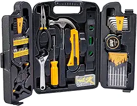 WAP Kit de Ferramentas Manuais MKF132 com 132 Peças e Maleta Organizadora