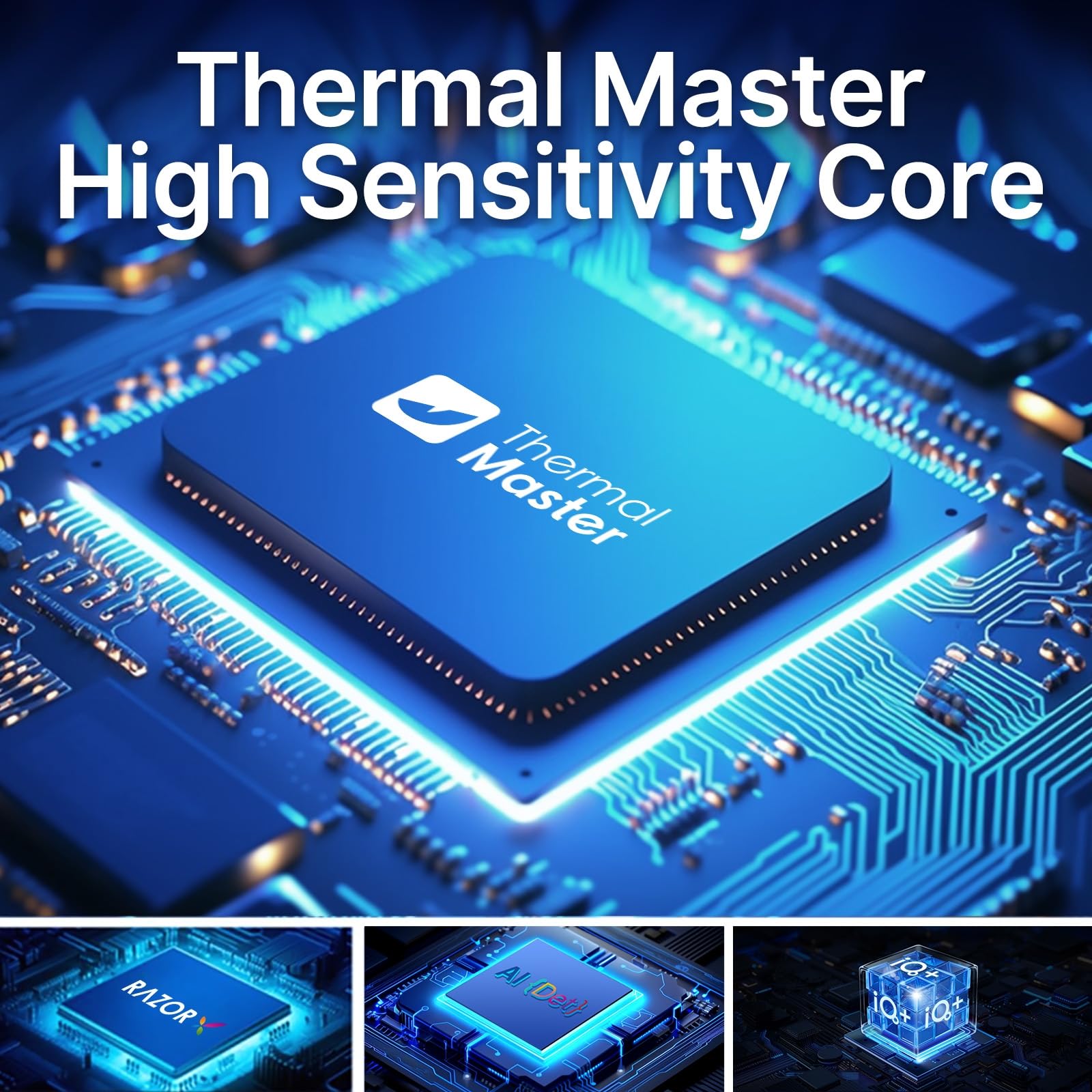 Thermal Master Caméra thermique X2 Caméra thermique 256x192, Super IR Résolution 512x384 Caméra infrarouge avec Focus réglable Monoculaire thermique extérieur Zoom 15x 50Hz pour l'observation des oise