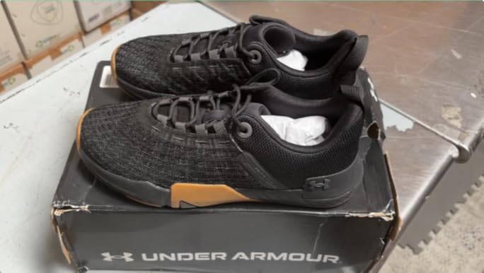 Amazon.com | Under Armour Tribase Reign 5 Black/Black/Jet