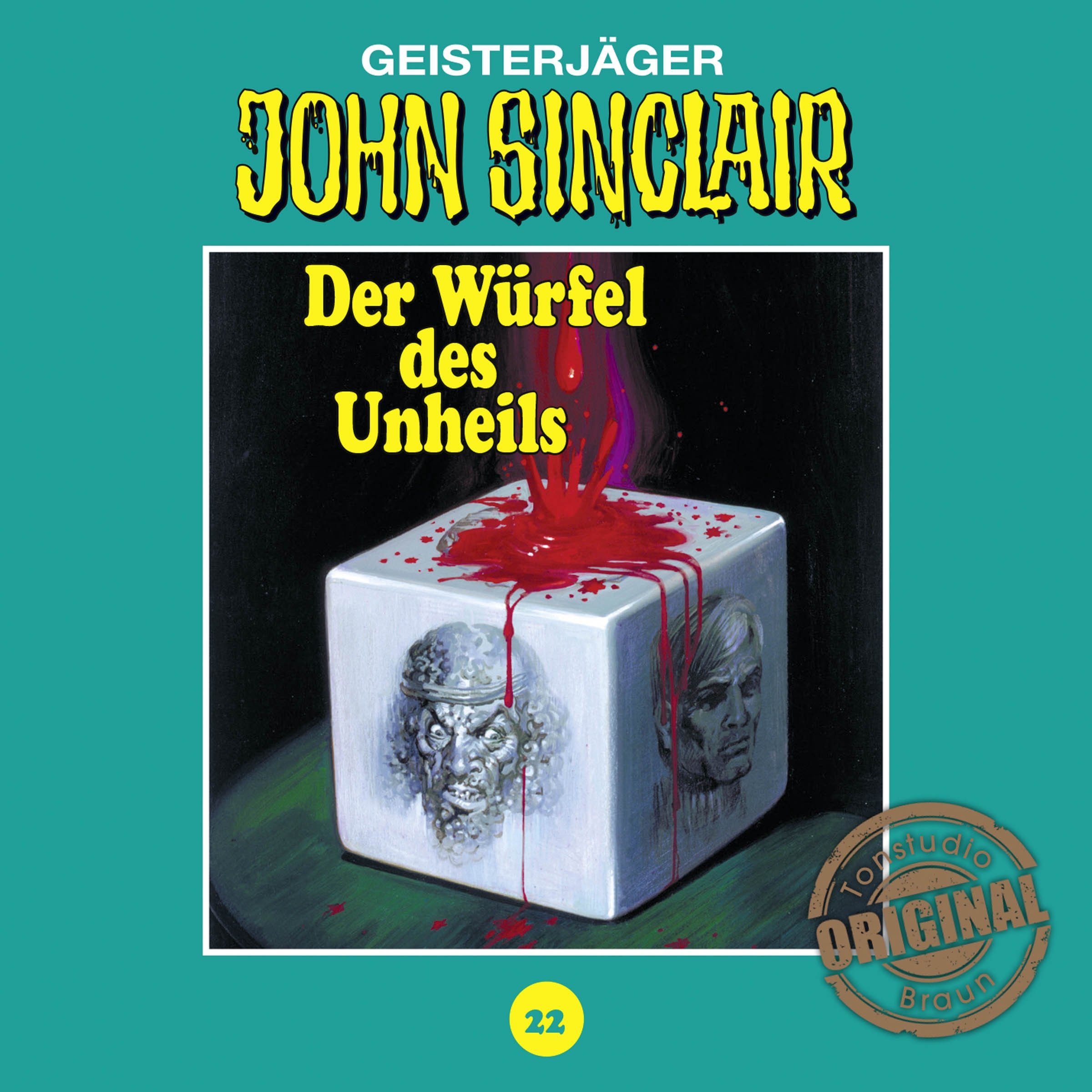 Cover art for Der Würfel des Unheils: John Sinclair - Tonstudio Braun Klassiker 22