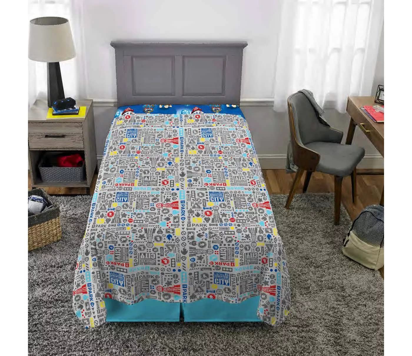 Paw Patrol Parure de lit 3 pièces pour lit simple