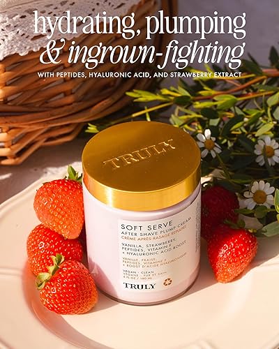 Miniatura 2 de Truly Beauty Soft Serve After Shave Plump Cream  Crema hidratante y voluminosa para suavidad después del afeitado  Con ácido hialurónico y péptidos