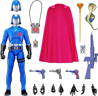 Super7 G.I. Joe Cobra Commander - ULTIMATES! 7 in Action Figure