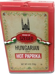 Szeged Hungarian Hot Paprika 113 Gram / 4 Ounce