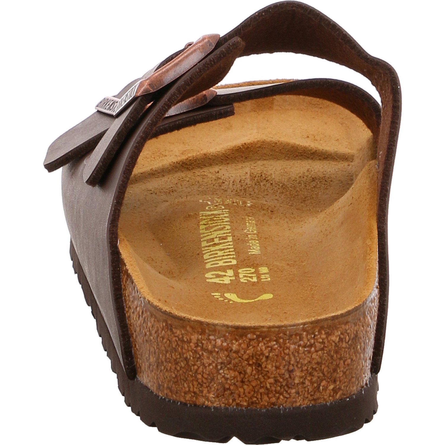 Birkenstock Arizona Dark Brown, Birko Flor Sandali Unisex - Adulto