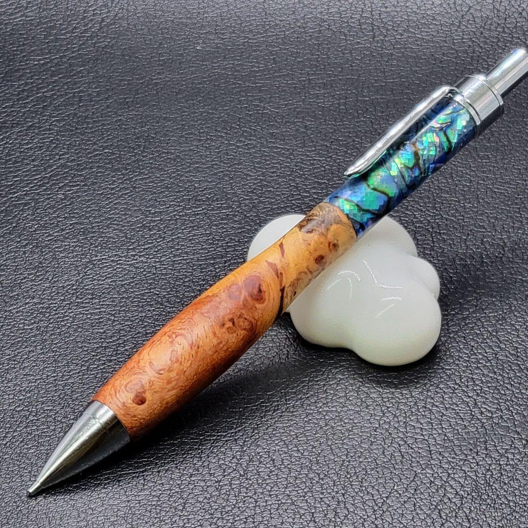 花梨瘤紅白とニュージーランドアワビ+レジ【アウトレット品】ンシャープペンP118 Amazon.co.jp: 花梨瘤紅白とニュージーランドアワビ+レジ