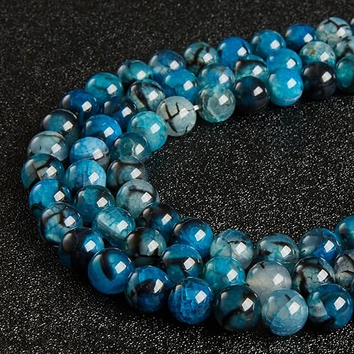 Vista 167 de 100 cuentas de malaquita de 0.315 pulgadas (0.315 in) cuentas de piedras preciosas naturales redondas sueltas para hacer joyas