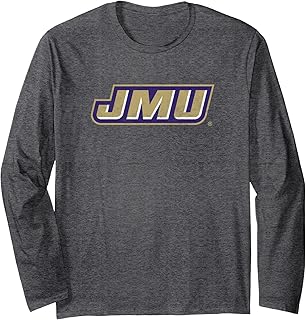 James Madison University JMU Dukes Distressed Primary Long Sleeve T-Shirt
