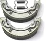 Master Chen Rear Brake Shoes for Kawasaki KLX 110 02-20 - KLX 110L 10-20 - KLX 110R 2002 2003 2004 2005 2006 2007 2008 2009 2010 2011 2012 2013 2014 2015 2016 2017 2018 2019 2020 2021 K603 MC0259