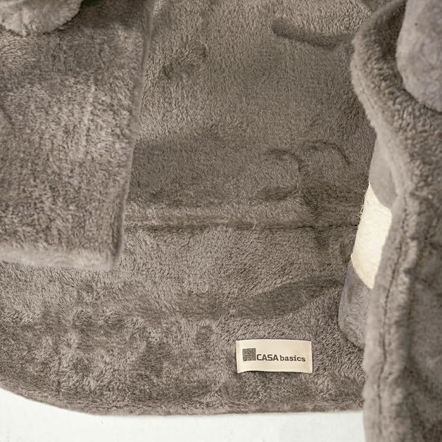 Foto 8 de 8 de CASA Basics Rascador para Gatos TIGRA 204 cm con Plataformas, Cuerda, Casetas, Nidos, Árbol para Gatos (Gris)