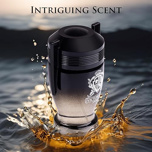 Miniatura 3 de Victorious Sport Eau De Toilette para hombre, 3.4 onzas líquidas, una fragancia diseñada para campeones, base cálida de vainilla, frijol tonka y