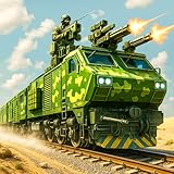 Modern Army Gunship Train Simulator 3D: War Train Shooting Battle Game