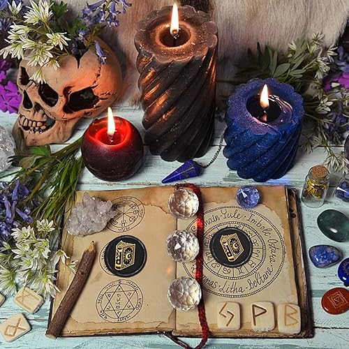 Miniatura 5 de CRASPIRE Sello mágico de cera para sellar libros, 1.181 in, cabeza de latón extraíble retro vintage con mango de madera para invitaciones de boda,