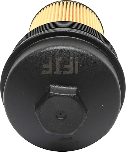 Miniatura 8 de iFJF EC781 Tapa de Filtro de Aceite y Reemplazo de Filtro de Aceite FL2016 para 2003-2007 6.0L 2008-2010 6.4L Powerstroke F250 F350 F450 F550 Super