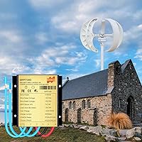 Vista 9 de 0 ~ 800W 30A Mini descarga de carga de viento MPPT controlador IP68 impermeable regular Auto Match salida viento DC AC 12/24v voltaje sistema