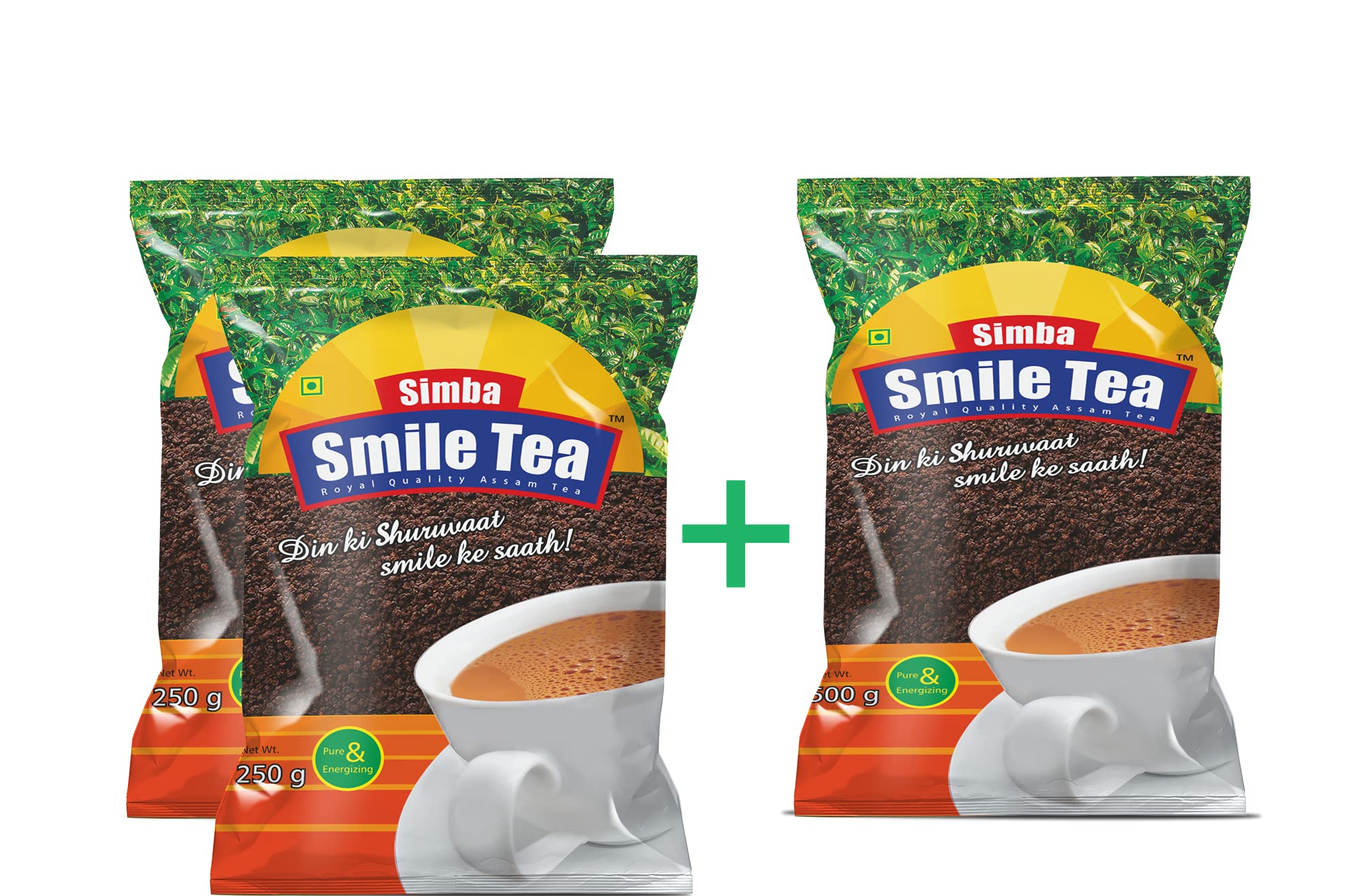Simba Smile Tea | Sharing Pack | Combo of Two 250 GMS & One 500 GMS