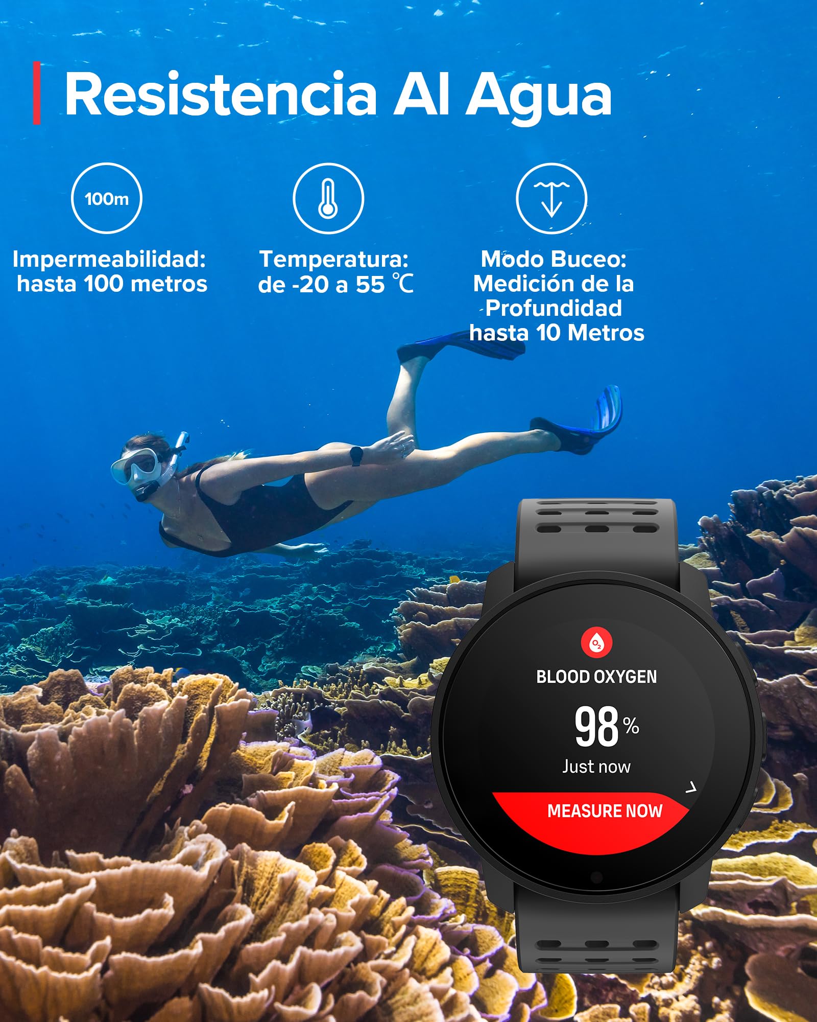Suunto 9 Peak Pro Reloj Multideporte - Smartwatch Robusto para Exteriores, Pantalla de Zafiro, Resistente al Agua 100m, Ligero y Delgado, GPS Preciso, Larga Duración de Batería