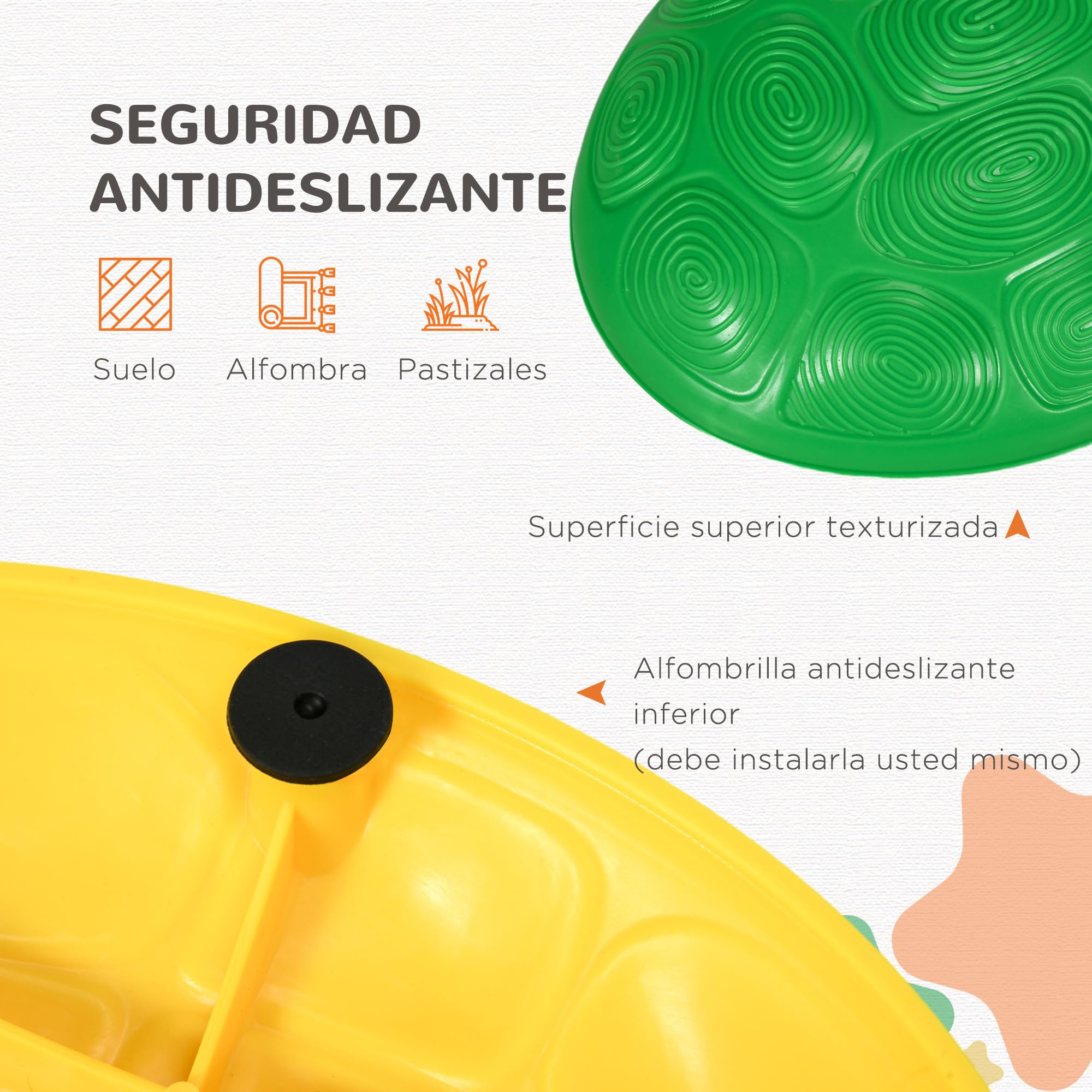 ZONEKIZ Piedras de Equilibrio para Niños de 3-8 Años Bloques de Equilibrio Apilables con Base Antideslizante para Entrenamiento de Equilibrio y Promover la Coordinación Multicolor