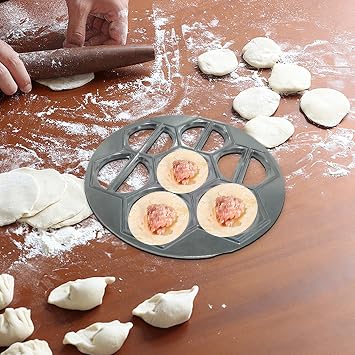 Pelmeni Mold - Creative Heavy Pelmeni Press Molds for Dumplings | Chinese Dumplings Maker, Pastry Maker Mold, Lightweight Metal Mold for Home Kitchen Tools
