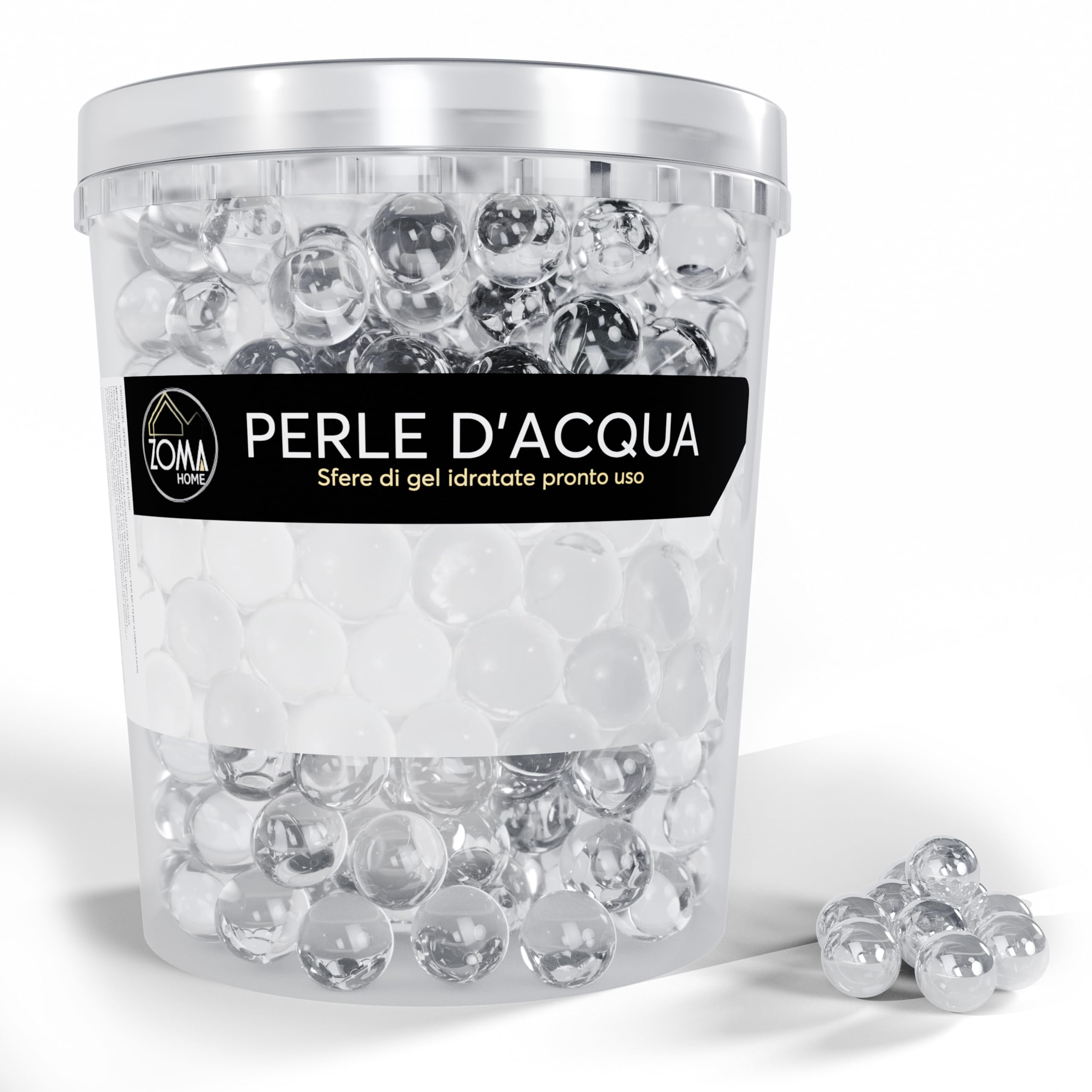 Palline Gel Per Piante ZOMA 1L - Idratano Fino A 30 Giorni, Naturali E Biodegradabili - Foto 11