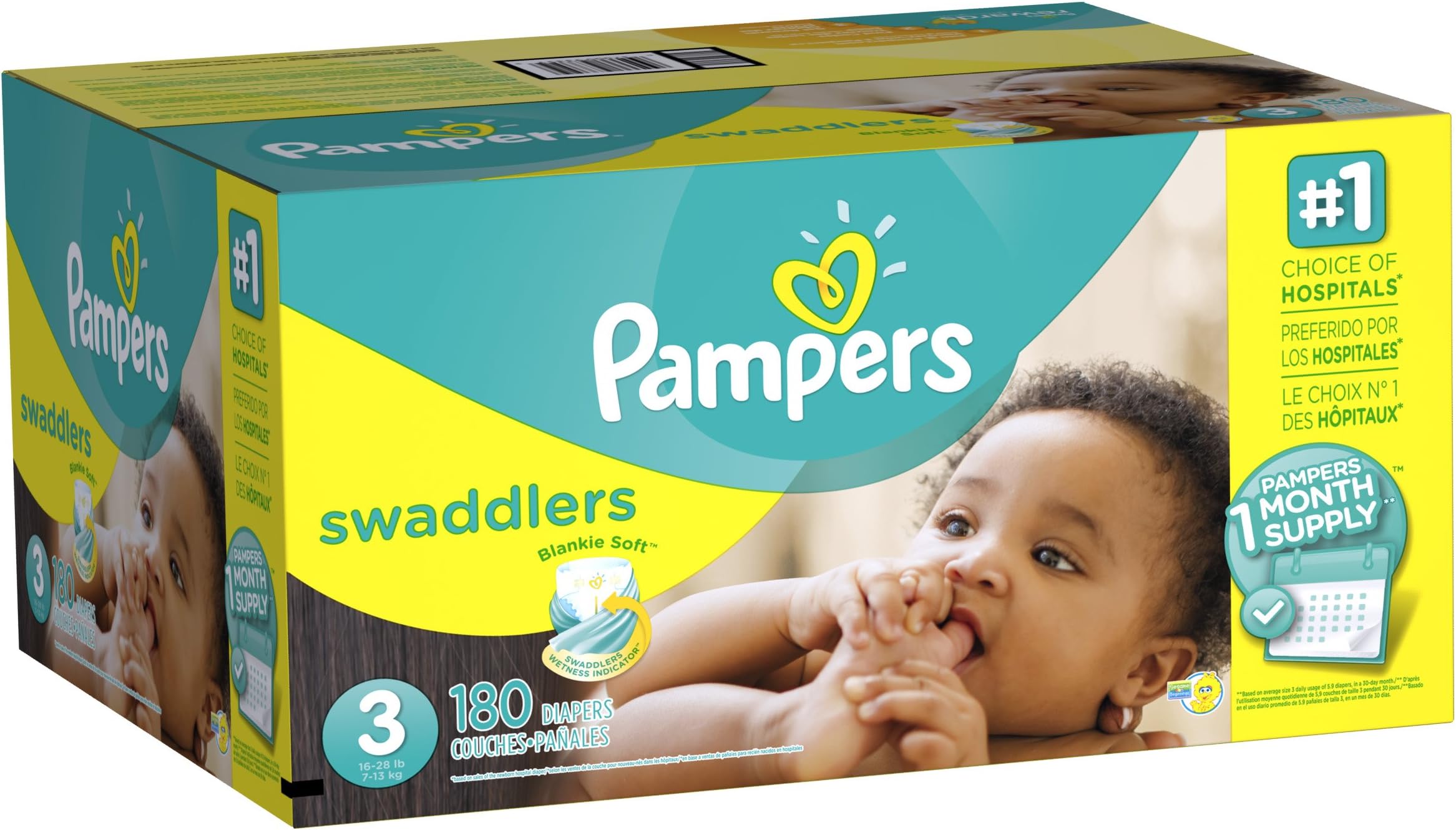 Pampers Swadlers Size 3