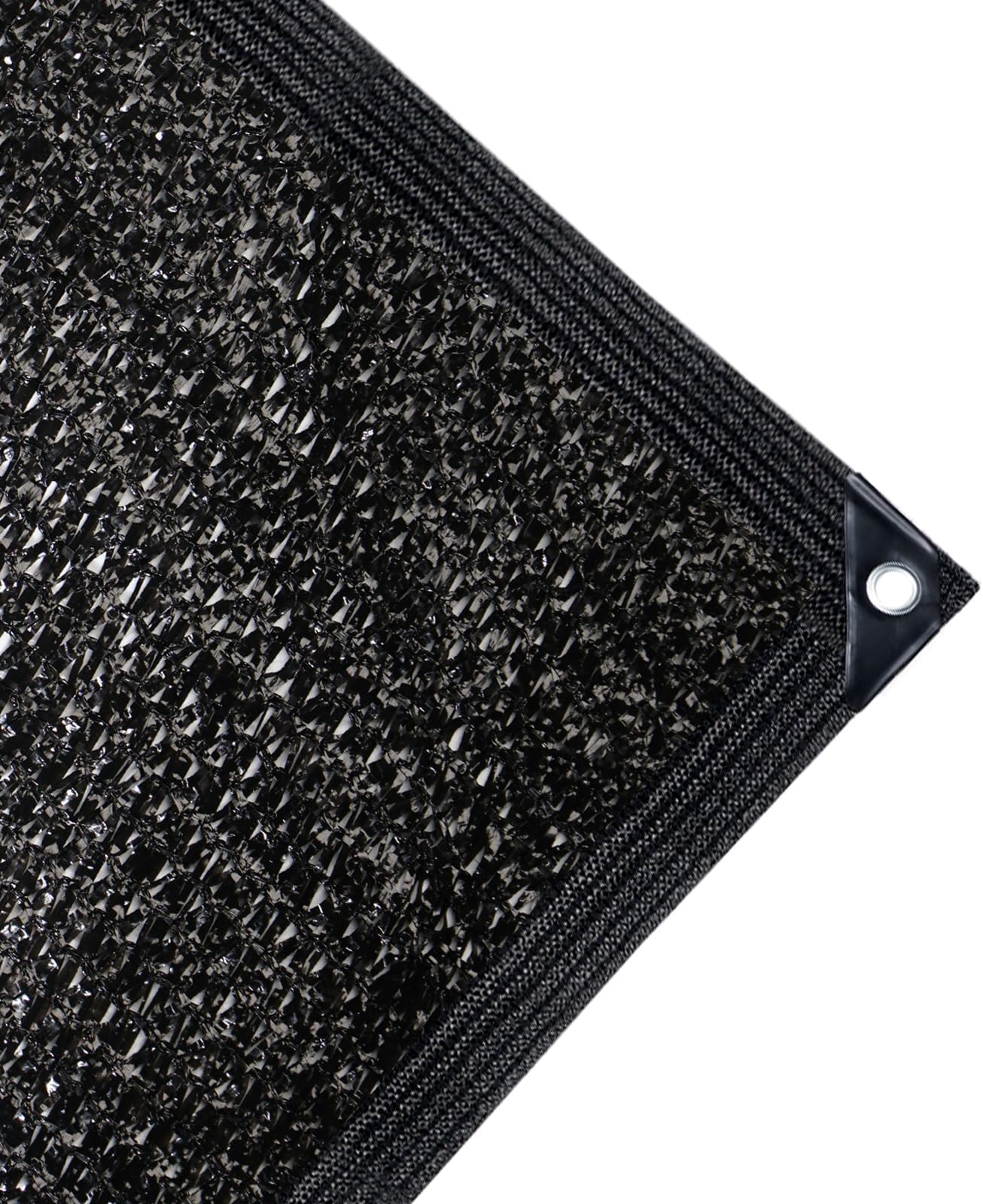 70% Black Shade Cloth with Grommets, 20'x20' Garden Shade Cover from Sun for Plant, Greenhouse, Pergola