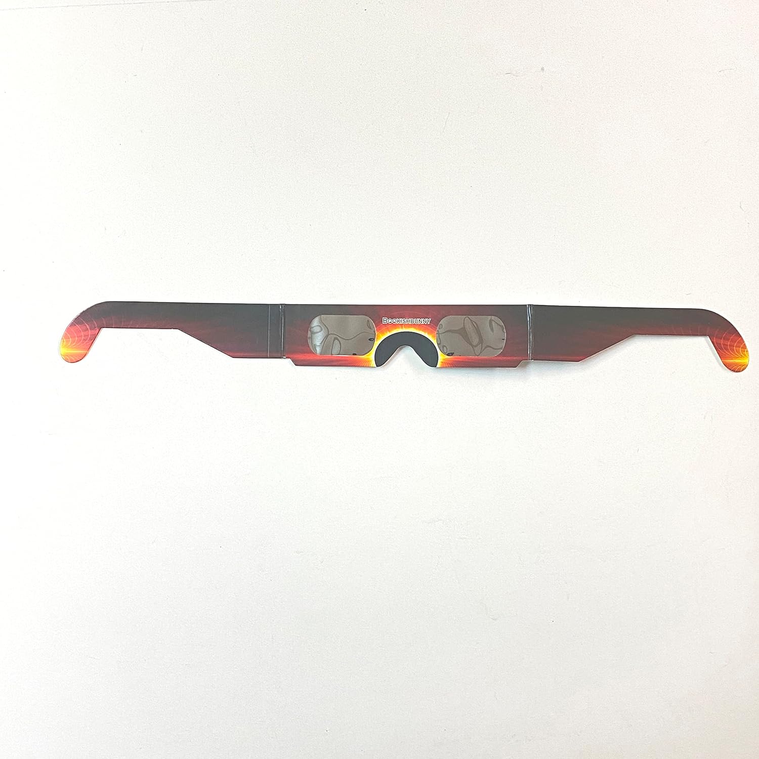 Bookishbunny 100 Pairs Solar Eclipse Viewers Paper Glasses Sun Viewing ISO Certified Various Patterns