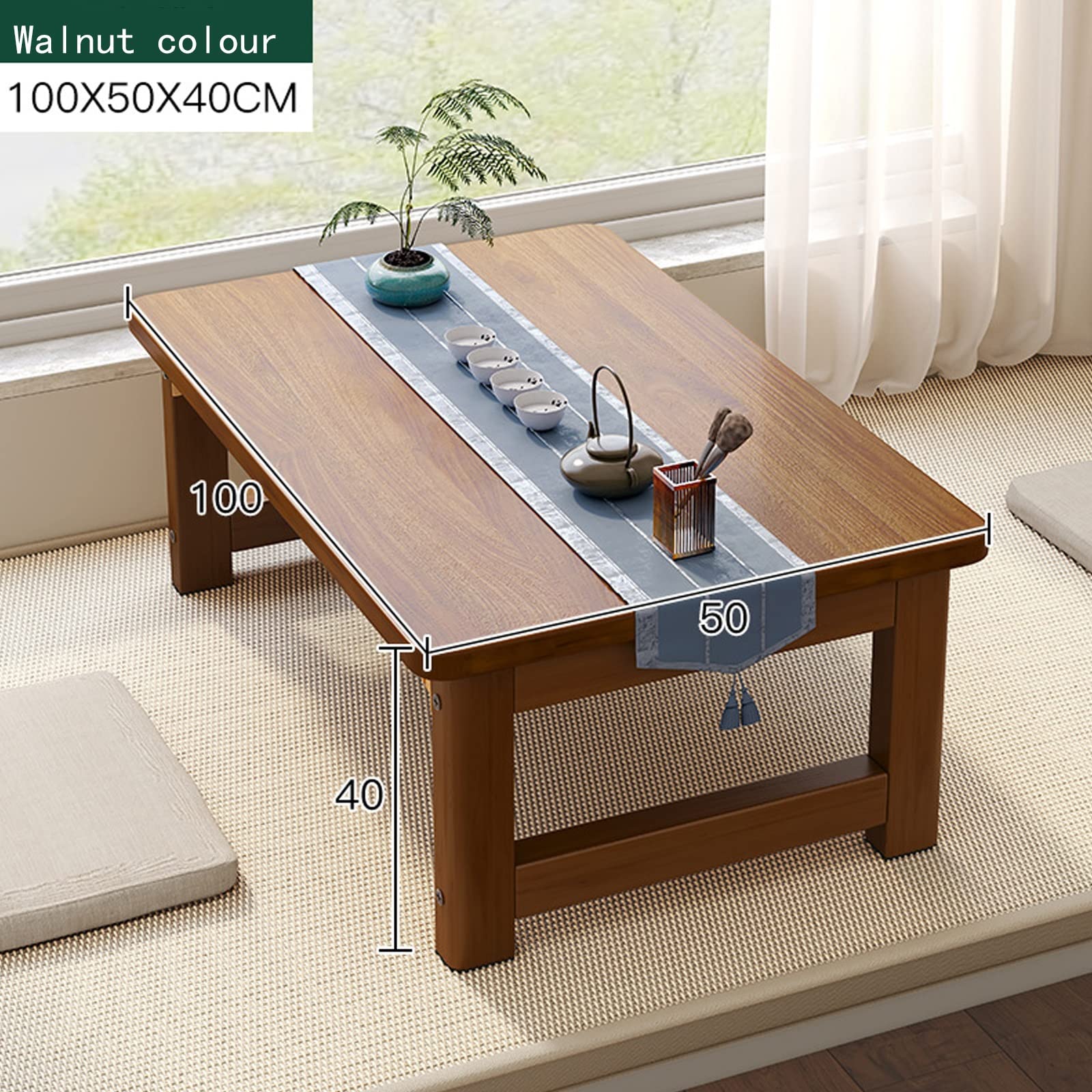 boku no table 【walnut】 boku no table 【walnut】 Brooke Modern Solid Wood Walnut