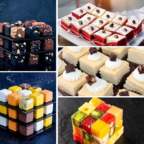 Vista 316 de OCPO KITCHEN Molde de silicona para hornear pasteles de mousse, dulces, pasteles, chocolate, magdalenas, gelatina, galletas, pudín, molde