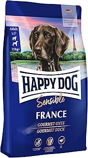 Happy Dog 60559 - Sensible France Gourmet Duck - Dry Dog Food for Adult Dogs - 1 kg Content product image