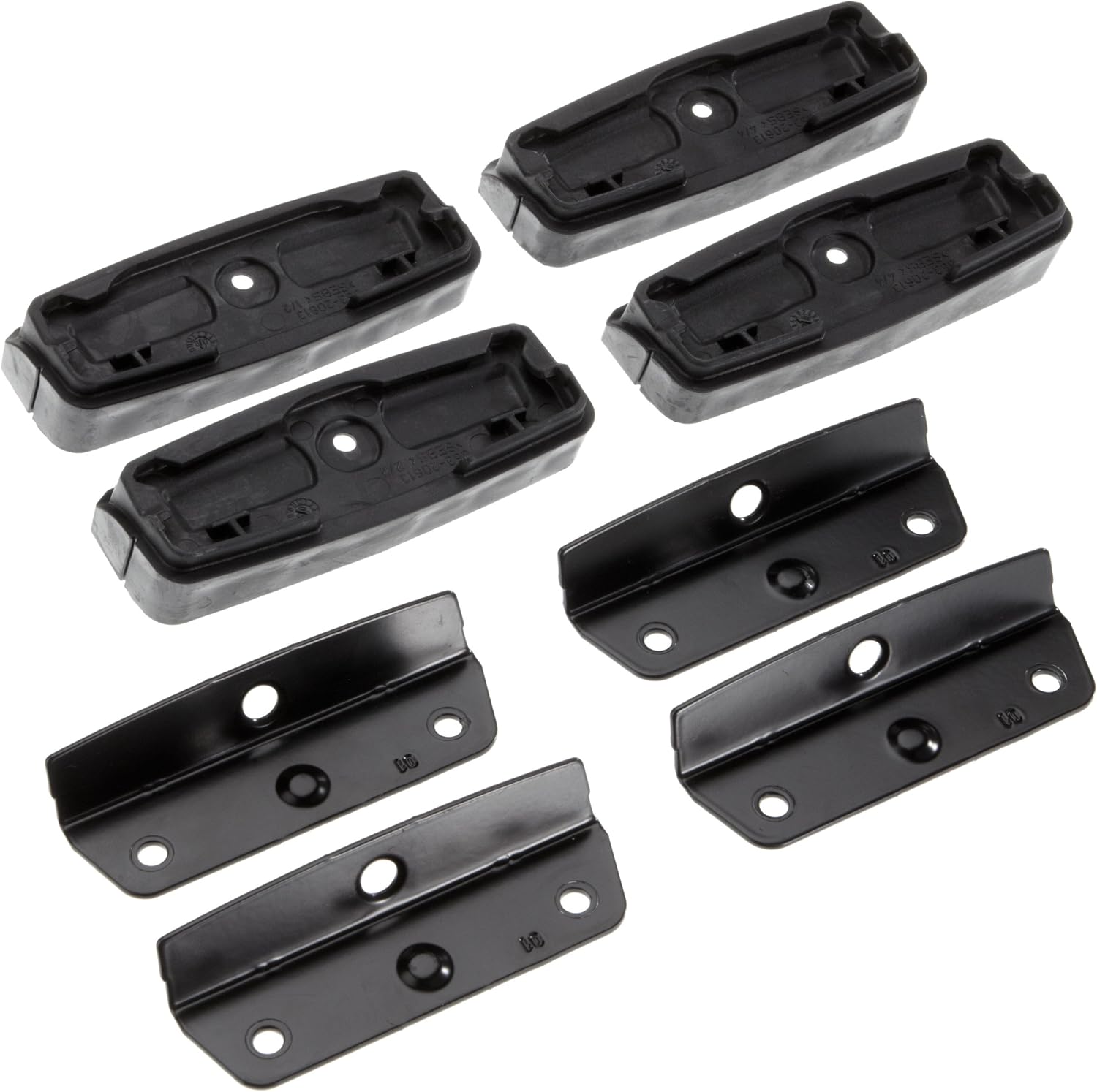 Thule 751 – Lot De 4 Pieds Rapid Fixpoint XT, Montage Facile, Compatible WingBar, SlideBar, AeroBar, Verrouillables