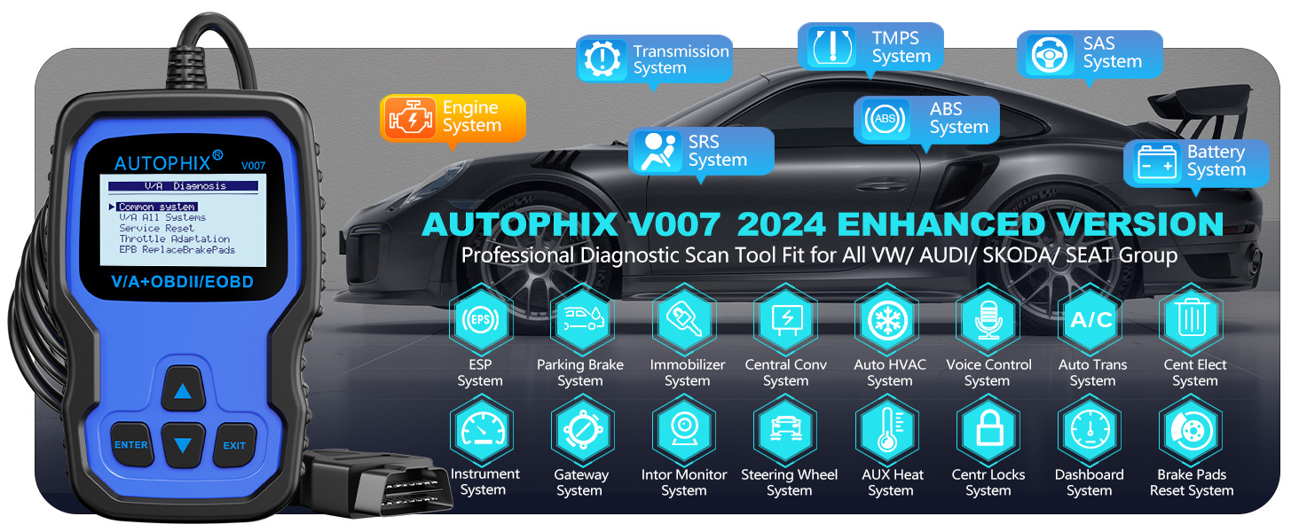 Nuovo Autophix V007 OBD2 Scanner Per Volkswagen VW Audi Skoda Seat - Foto 10