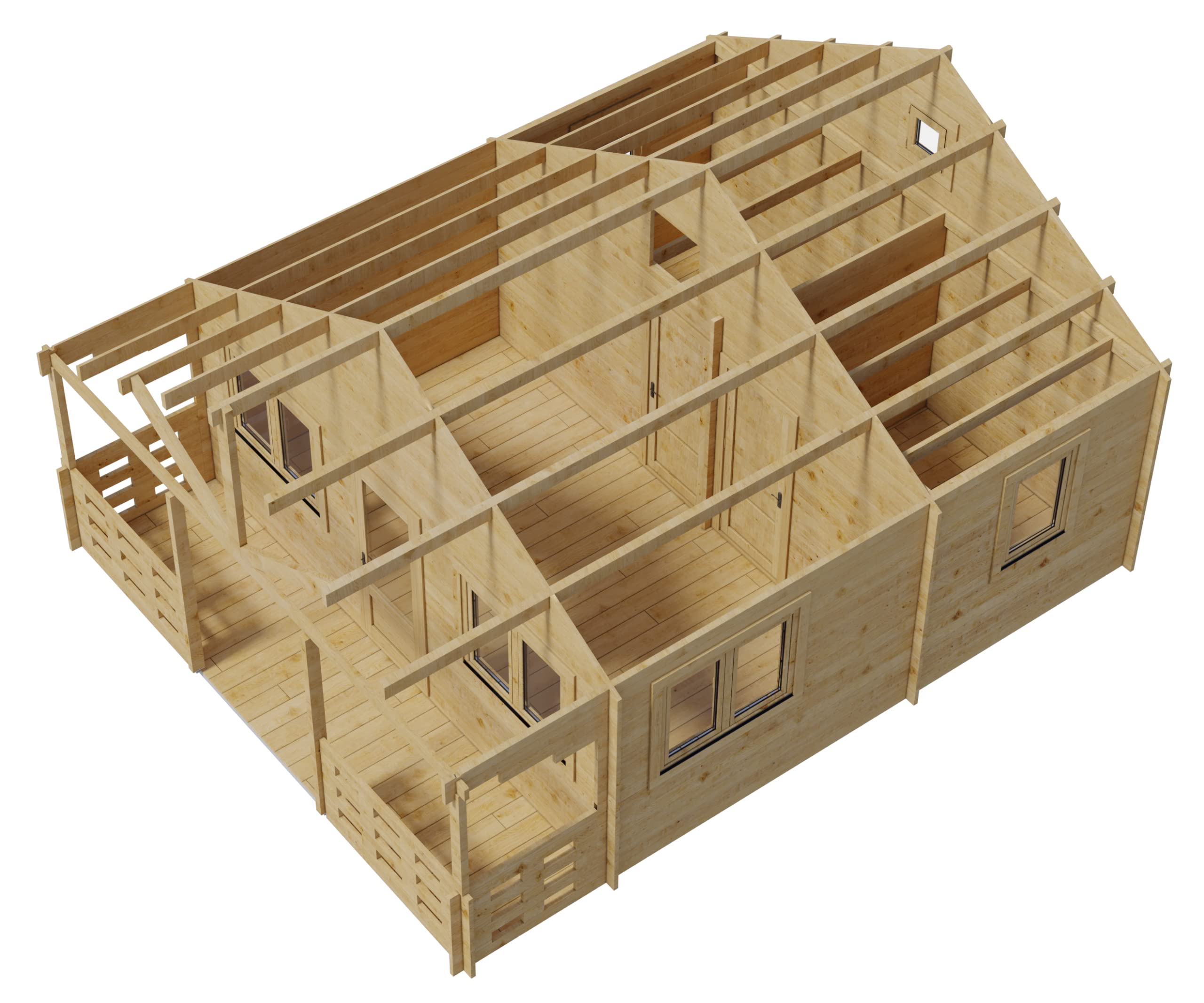GETAWAY ゲッタウェイ Amazon.com: Allwood Getaway 2 | 337 SQF Cabin Kit with a 149 SQF