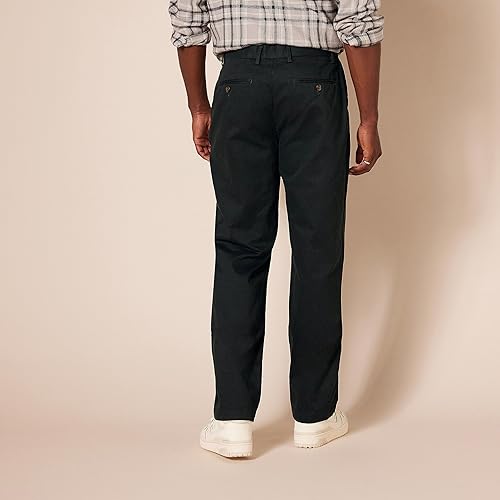 Miniatura 3 de Tienda Essentials Mens Classic-Fit Wrinkle-Resistant Flat-Front Chino Pant (Available in Big & Tall)