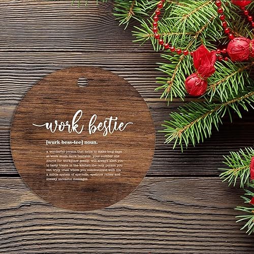 Miniatura 2 de Adorno de Navidad con cita divertida, dicho, regalo de vacaciones, definición, sustantivo, trabajo, mejor, ornamento, recuerdo, divertido, árbol