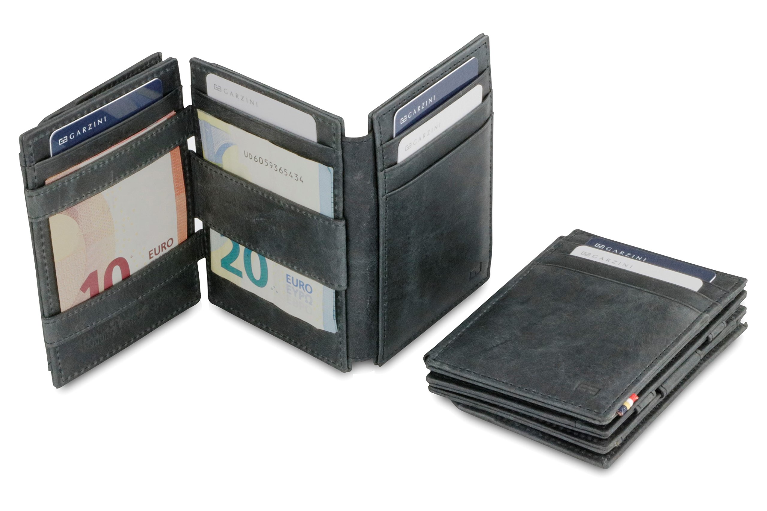 Buy Garzini Spacious Magic Wallet with coin pocket and ID Window