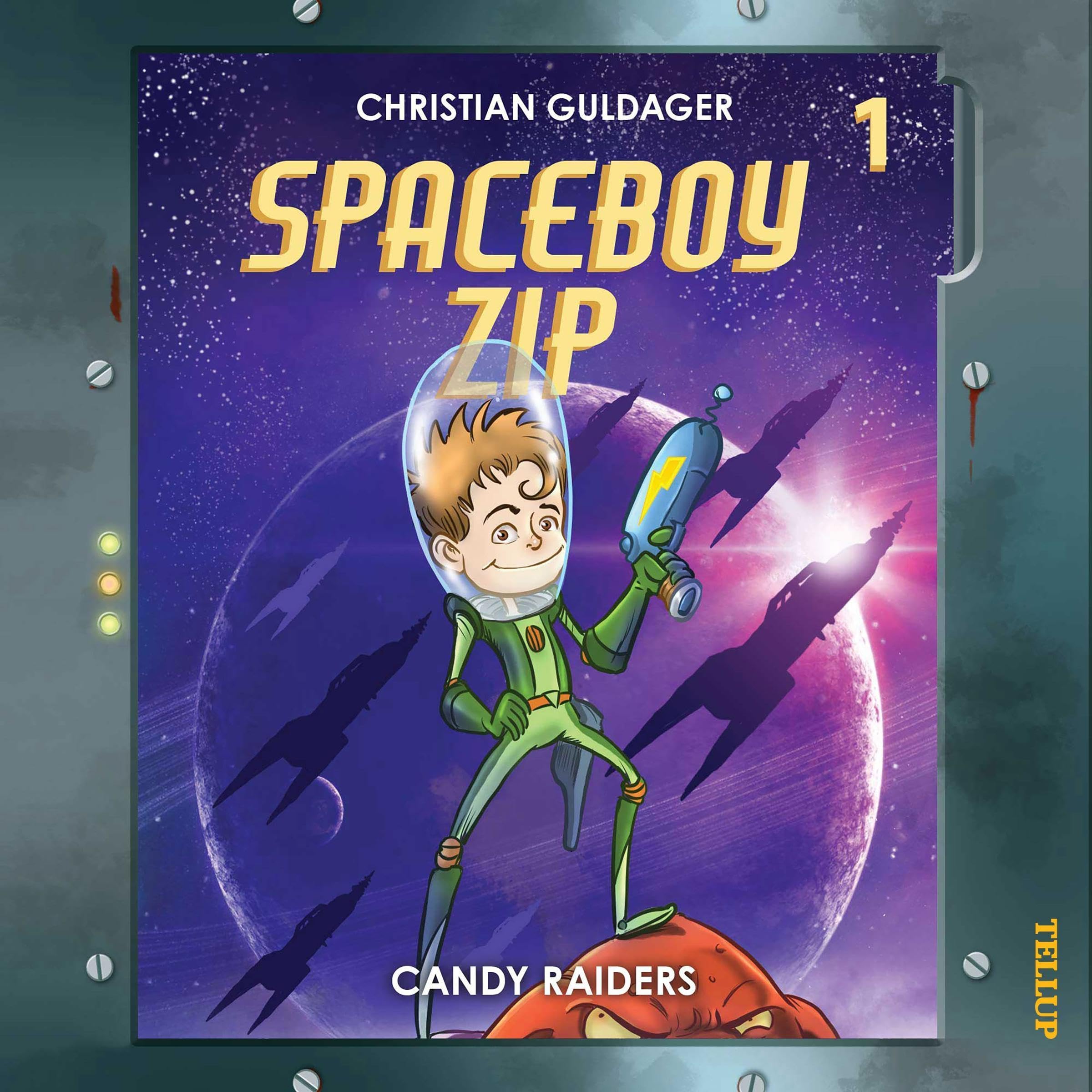 Cover art for Spaceboy Zip #1: The Candy Raiders