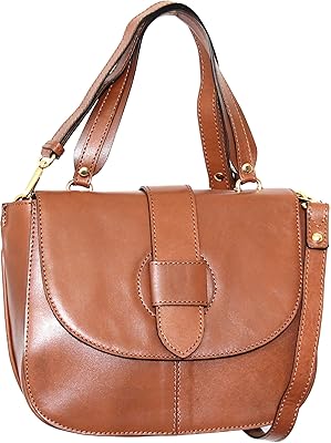 Alexa Convertible Satchel (Cognac)