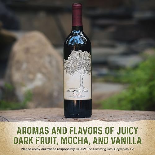 Miniatura 4 de The Dreaming Tree Crush Red Blend Vino tinto, botella de 25.4 fl oz